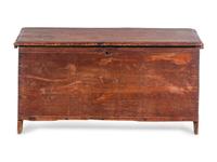 An American Pine Blanket Chest