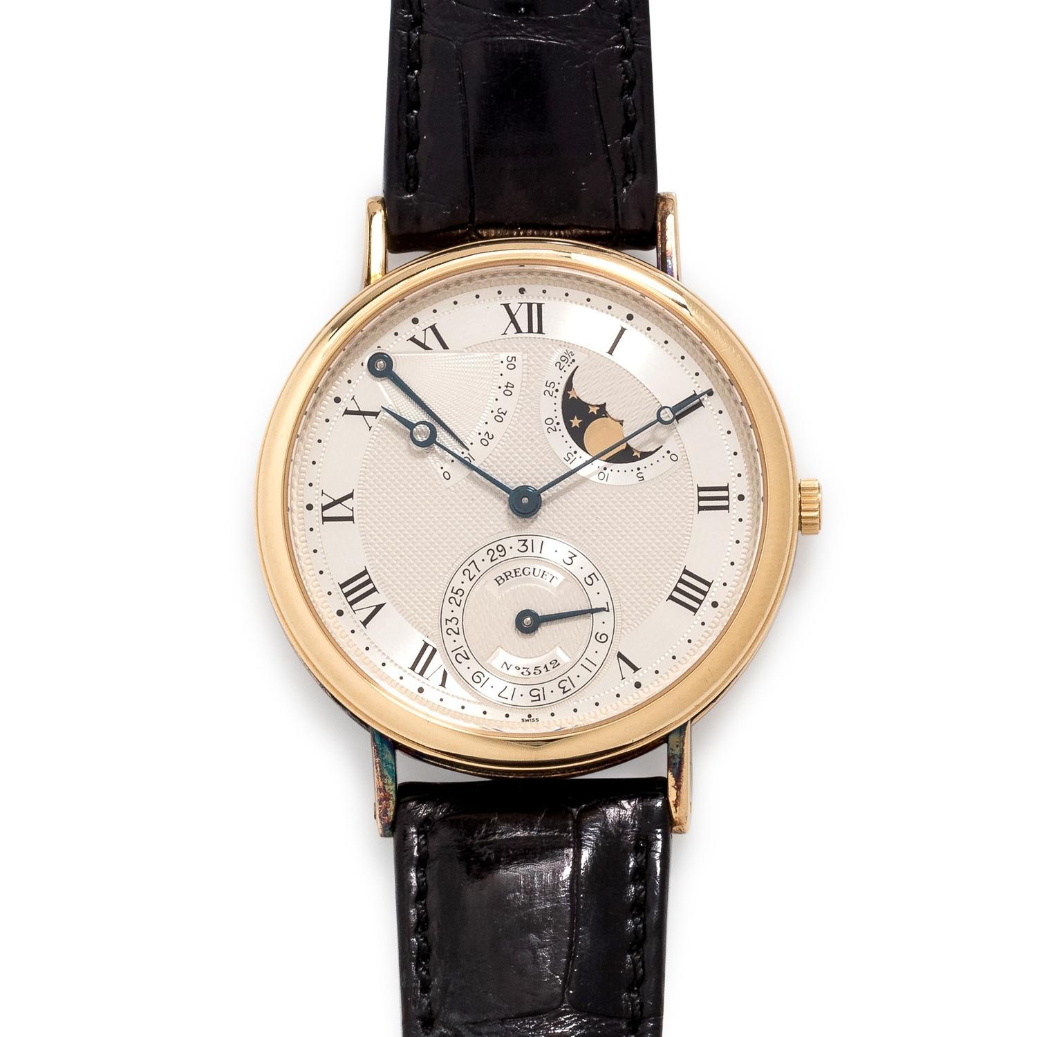Brequet, 18K Yellow Gold 'Classique' Wristwatch
