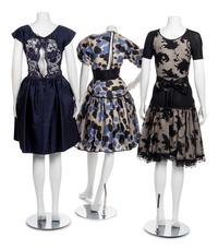 Three Geoffrey Beene Dresses, 1980-90s