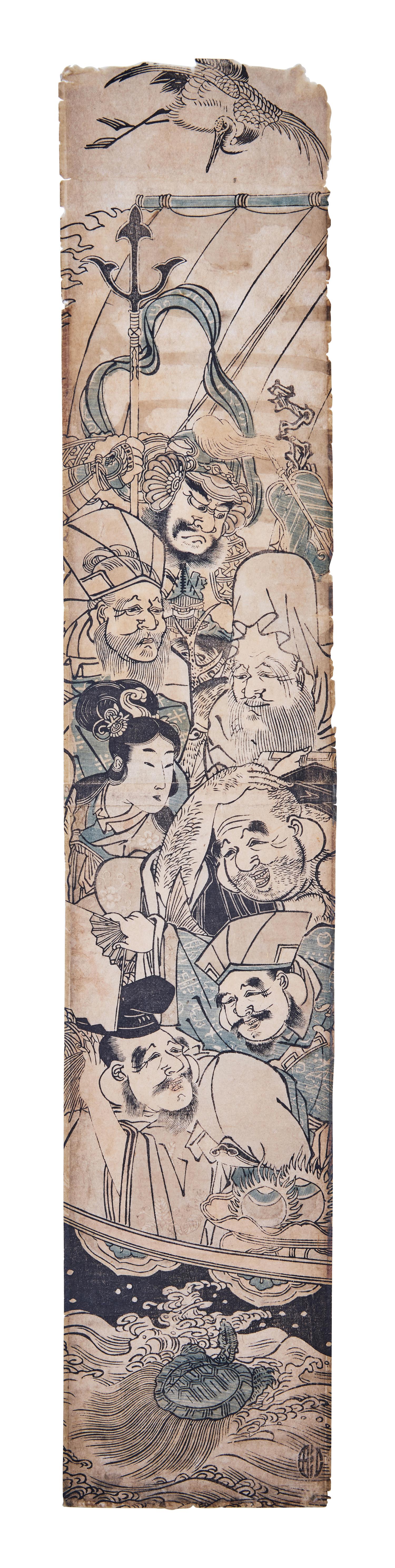 Eleven Assorted Japanese Woodblock Works, 18th-19th Century