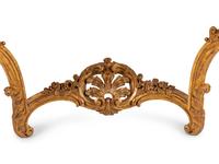 A Louis XV Style Giltwood Console — 19TH CENTURY