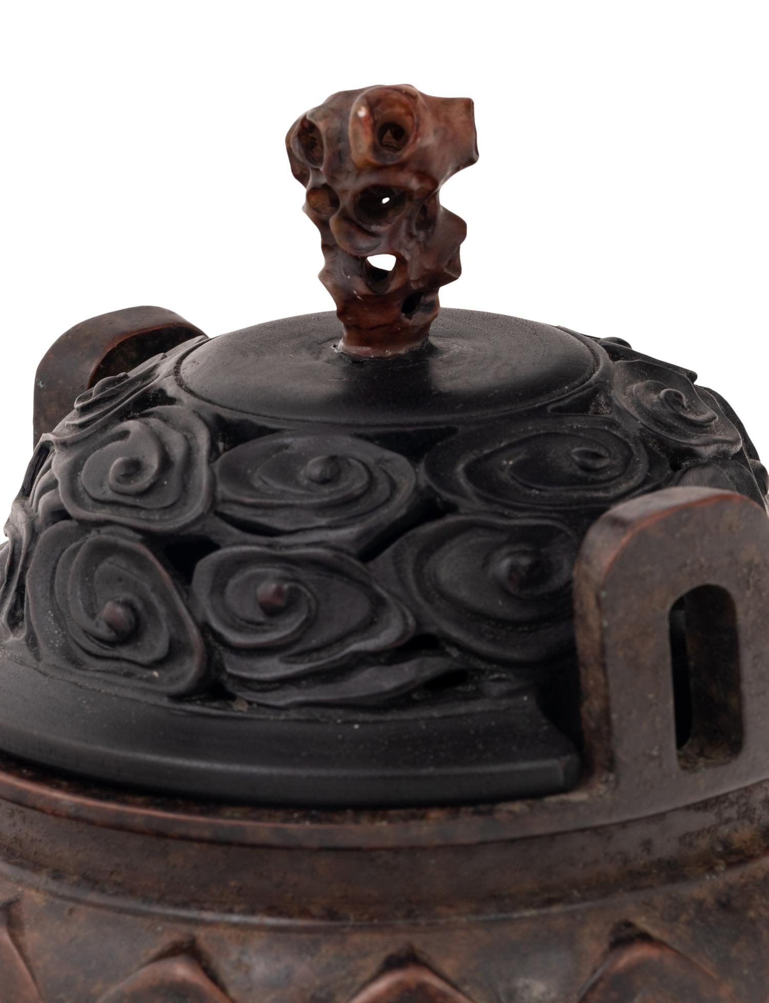 A Chinese Bronze Incense Burner