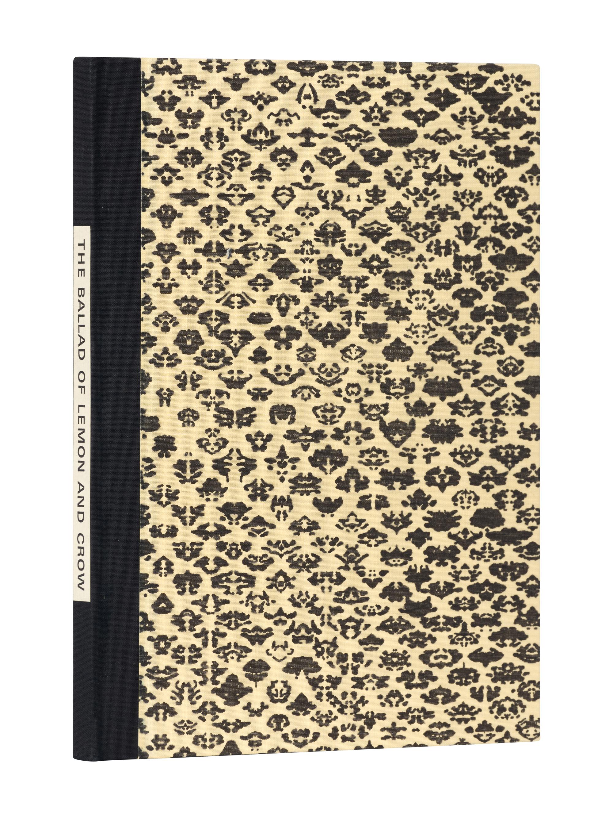 [ARION PRESS]. TODD, Glenn. The Ballad of Lemon and Crow. San Francisco: The Arion Press, 2002.