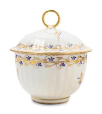 A Group of Derby Porcelain Tea Articles