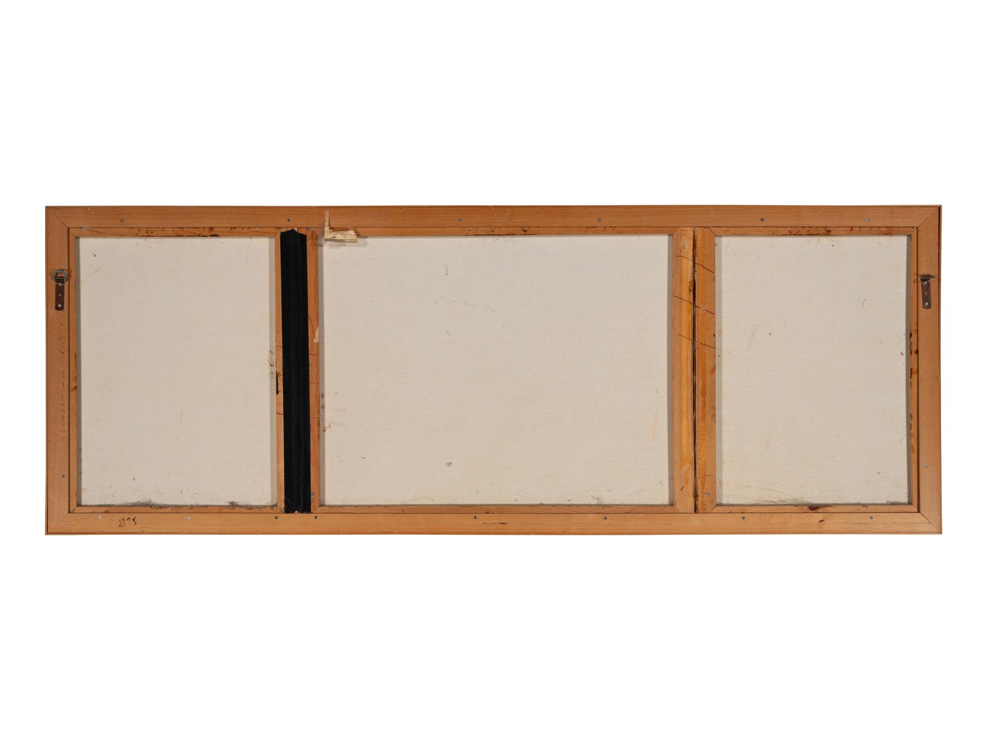 Forest Fire Painting #75, c. 1984 (triptych)