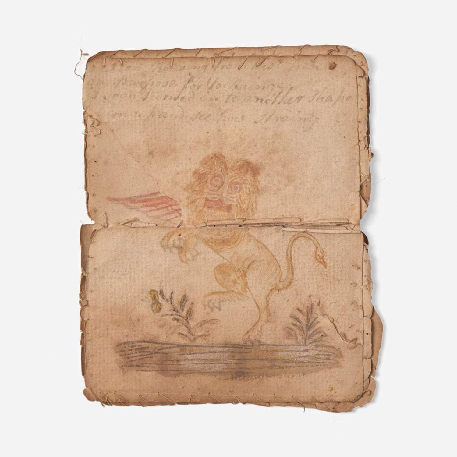 A metamorphosis from the Grubb and Buckley Families Dated "1788"