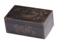 Two Paint-Decorated Boxes