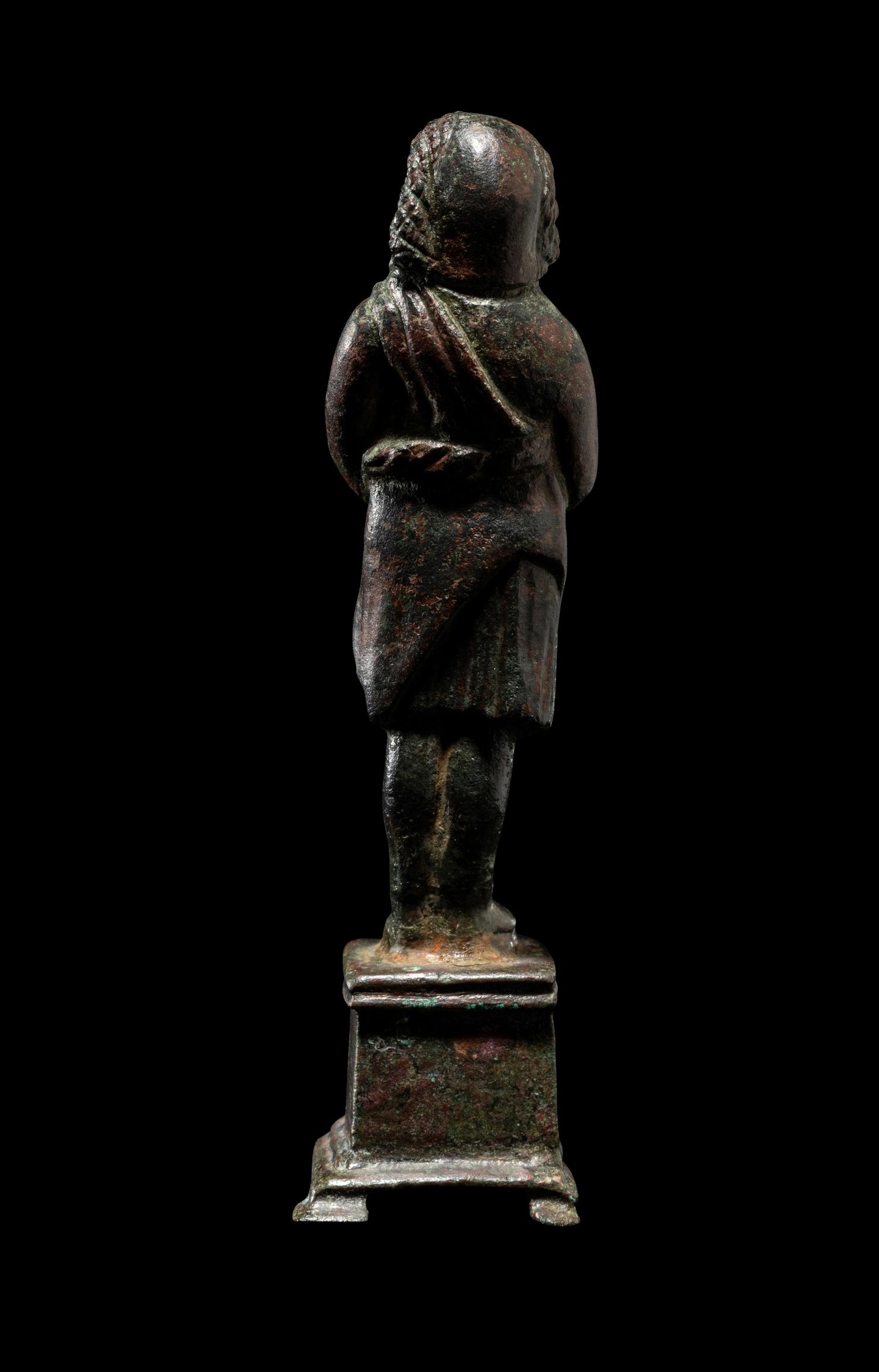 A Hellenistic Bronze Actor