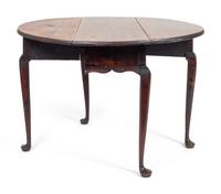 A Queen Anne Maple Drop-Leaf Table — SECOND HALF 18TH CENTURY