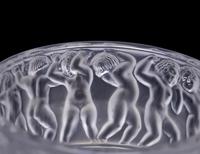 A Lalique Glass Covered Box