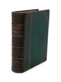 [Ireland] Savage, John, Thomas Kelly, New York, 1878, Picturesque Ireland with 33 color maps and 29 engraved plates; large, thick quarto, contemporary three-quarter green morocco, bevelled boards, raised bands, gilt and blind-tooled spine, marbled endpapers, all edges gilt. First Edition.