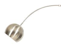A Modernist Steel Arc Floor Lamp