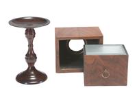 [CAMERAS]. Replica miniature drawer-style Camera Obscura by Robert Lisle, 1977.