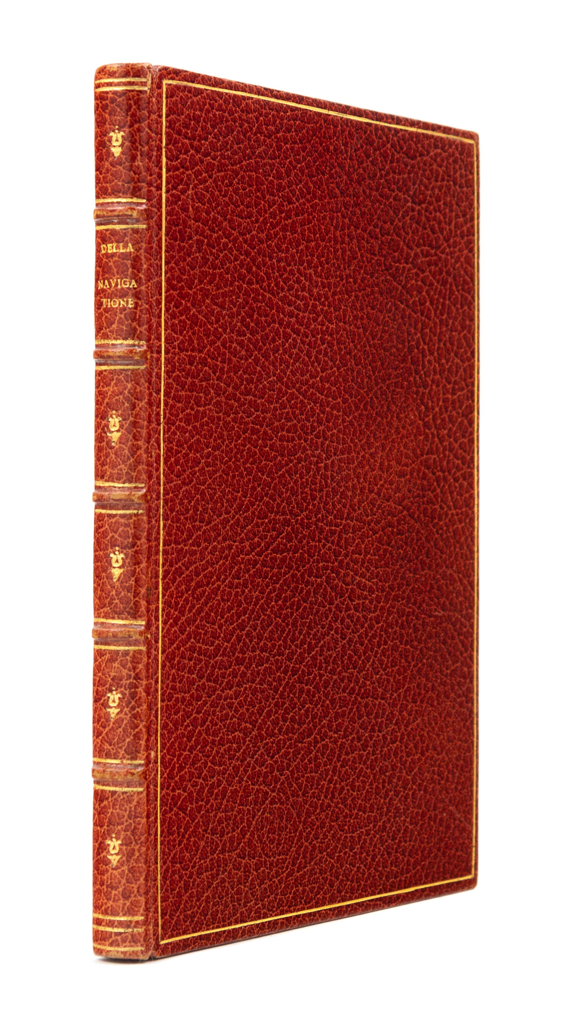 VEER, Gerrit de (ca 1570-ca 1598). Tre Navigationi fatte dagli Olandesi, e Zelandesi... Venice, 1599. FIRST EDITION IN ITALIAN.