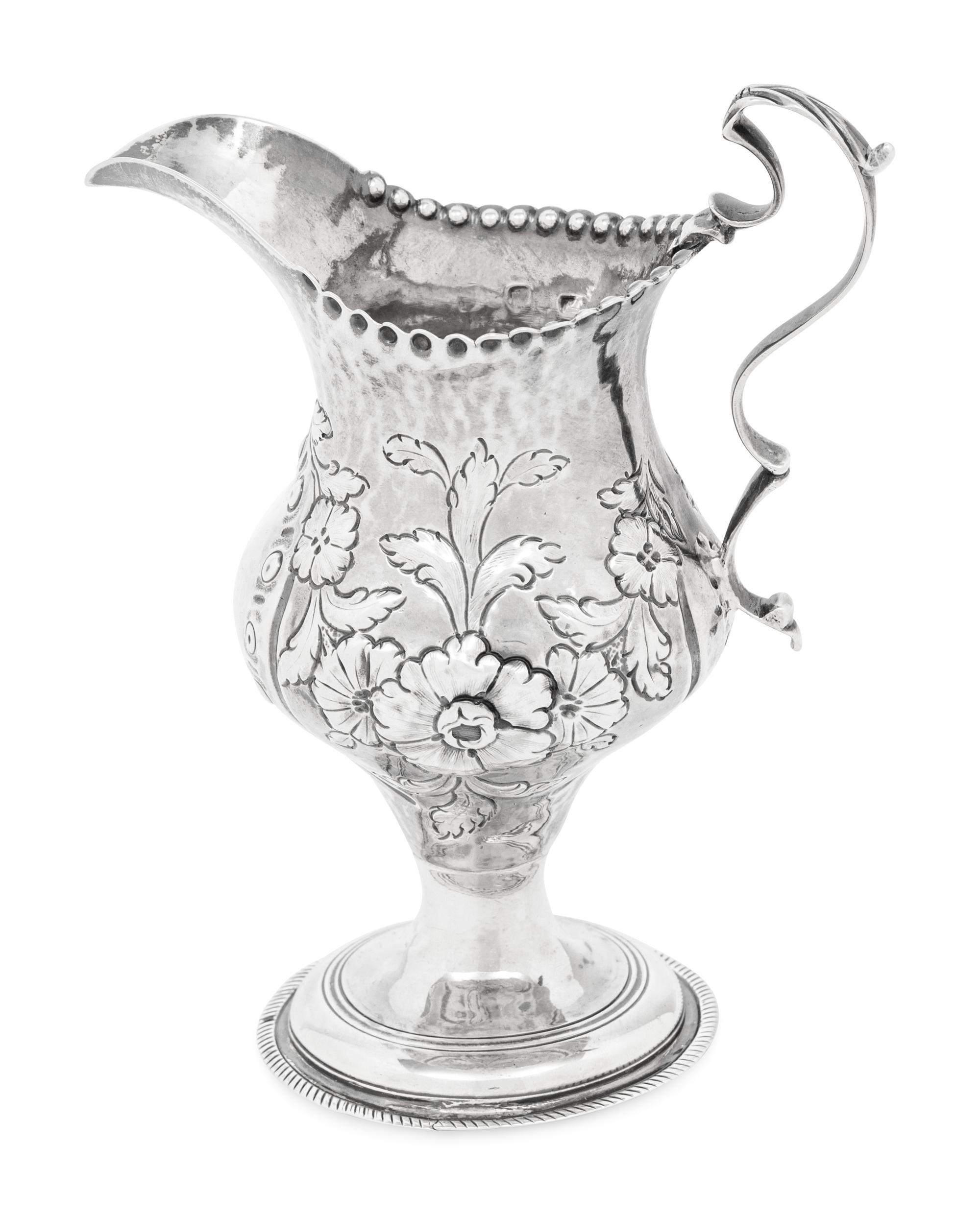 A Hester Bateman George III Silver Creamer