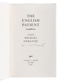 ONDAATJE, Michael (b. 1943). A group of 5 works by Ondaatje, ALL SIGNED OR INSCRIBED BY ONDAATJE, comprising: