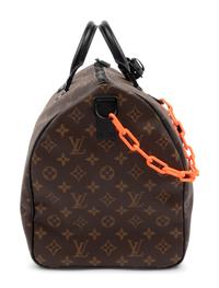 Louis Vuitton Keepall Bandoulière 50 in Monogram Coated Canvas, Solar Ray, Virgil Abloh, Spring Summer 2019