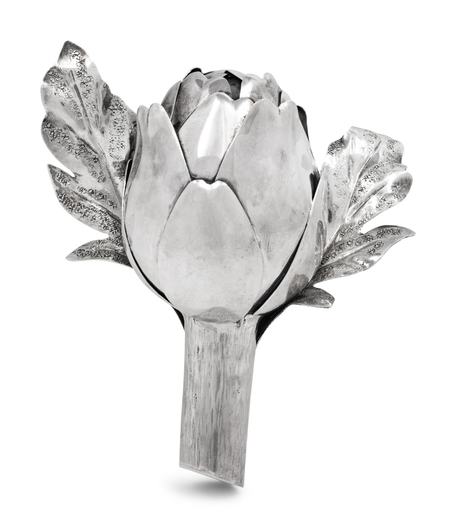 A Buccellati Silver Table Ornament