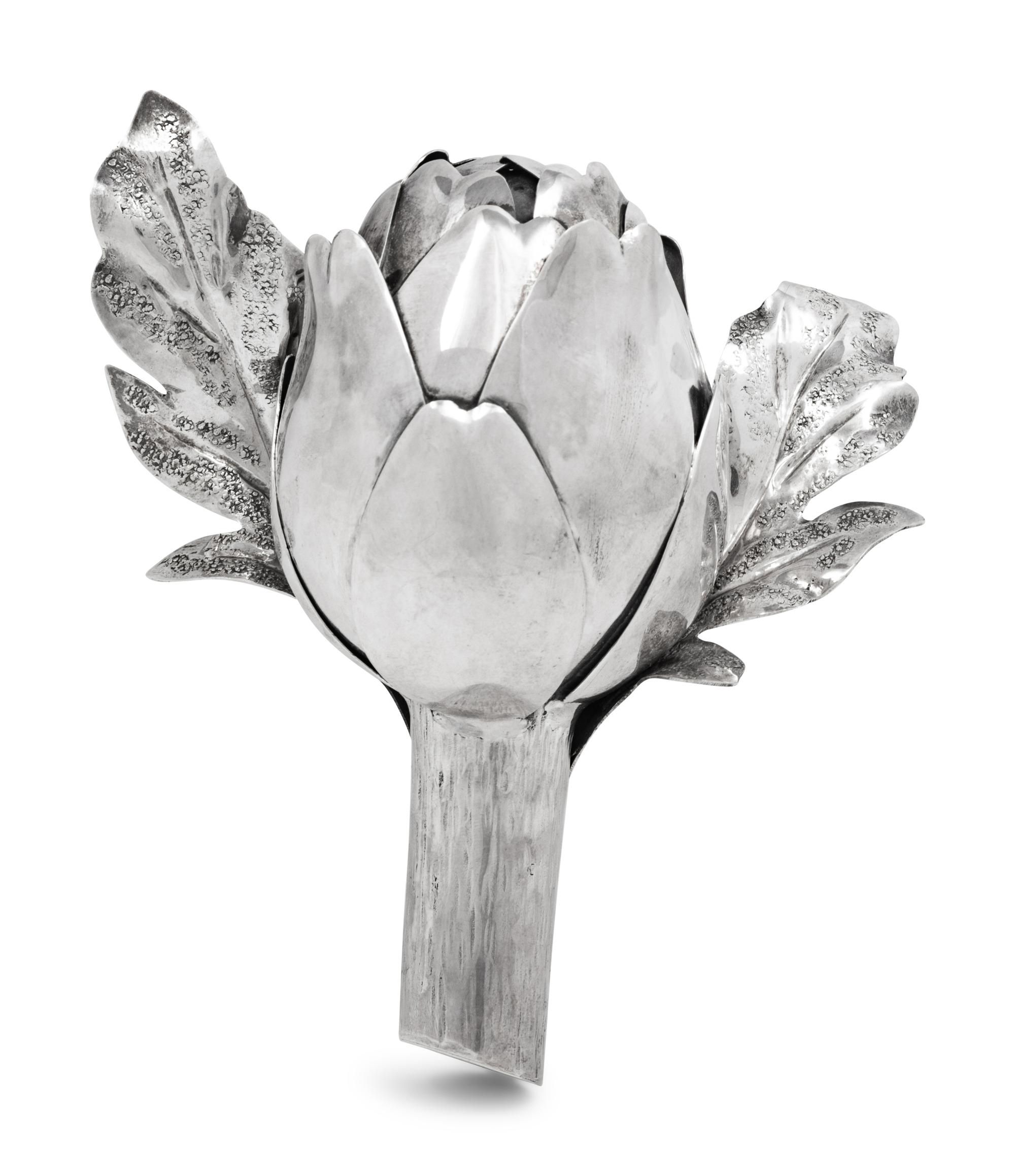 A Buccellati Silver Table Ornament