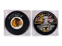 (Sports) A group of hockey memorabilia, comprising: