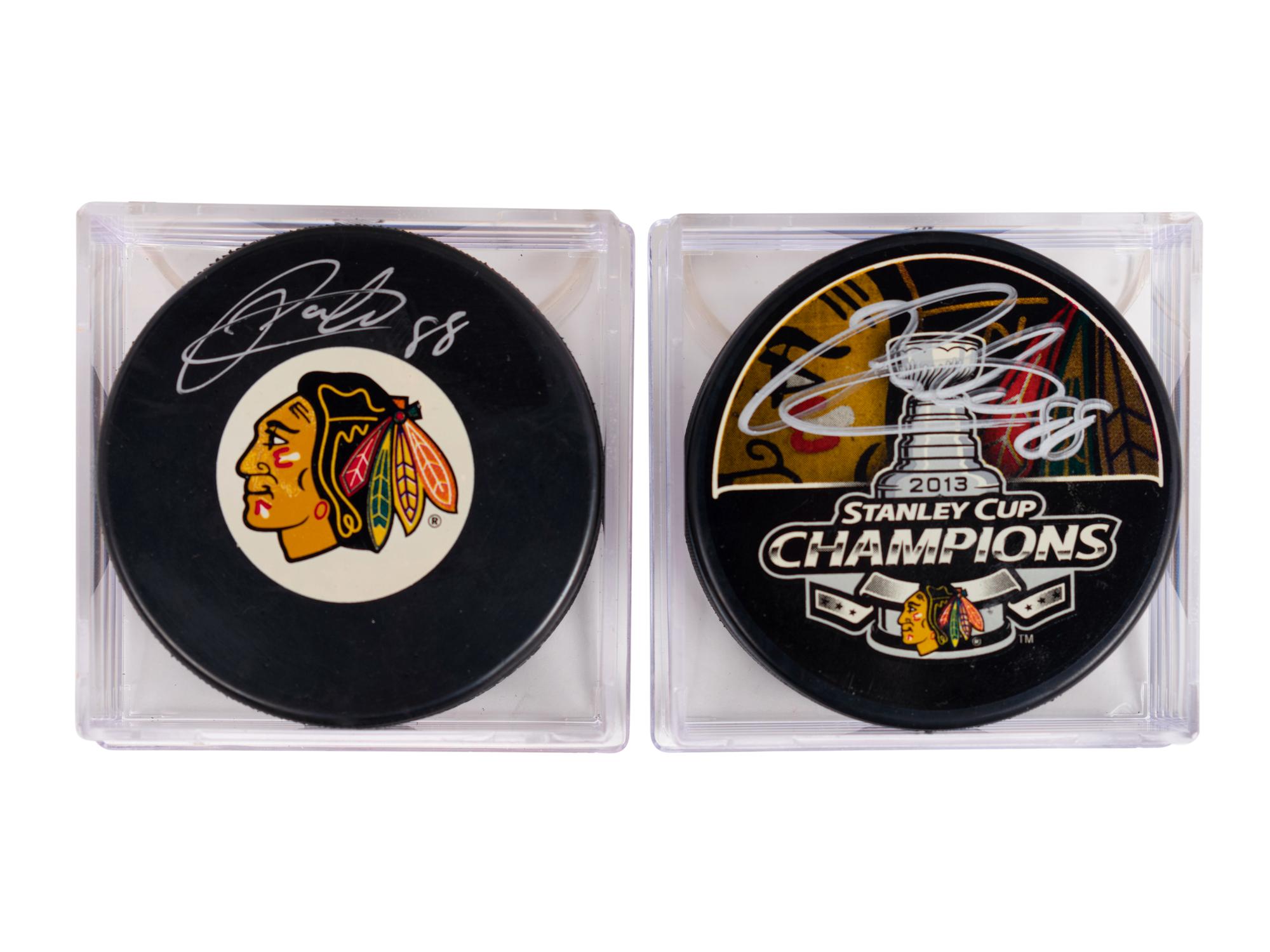 (Sports) A group of hockey memorabilia, comprising: