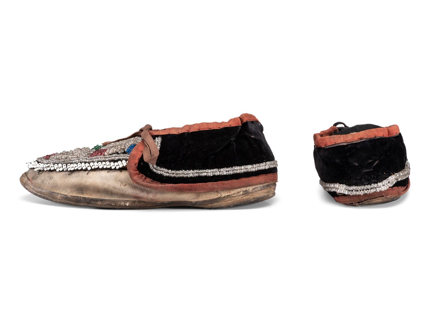 Haudenosaunee Beaded Moccasins