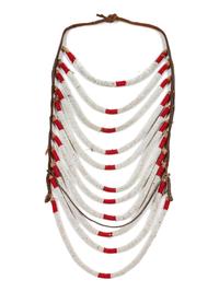 Plateau Beaded Loop Necklace