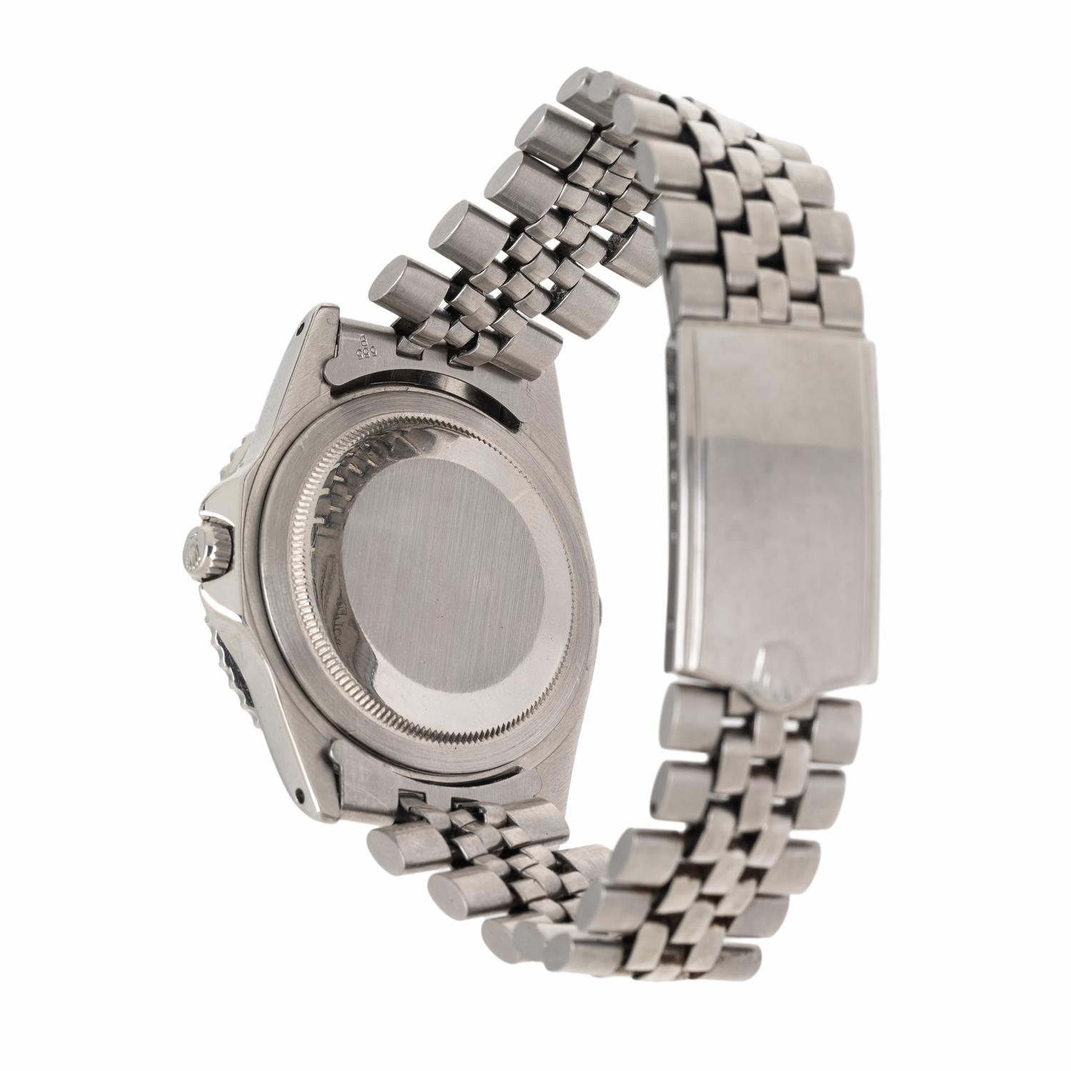 Rolex, Ref. 1675, Stainless Steel 'Pepsi' 'Eagle Beak' 'GMT Master' Watch with 'Gilt' Dial