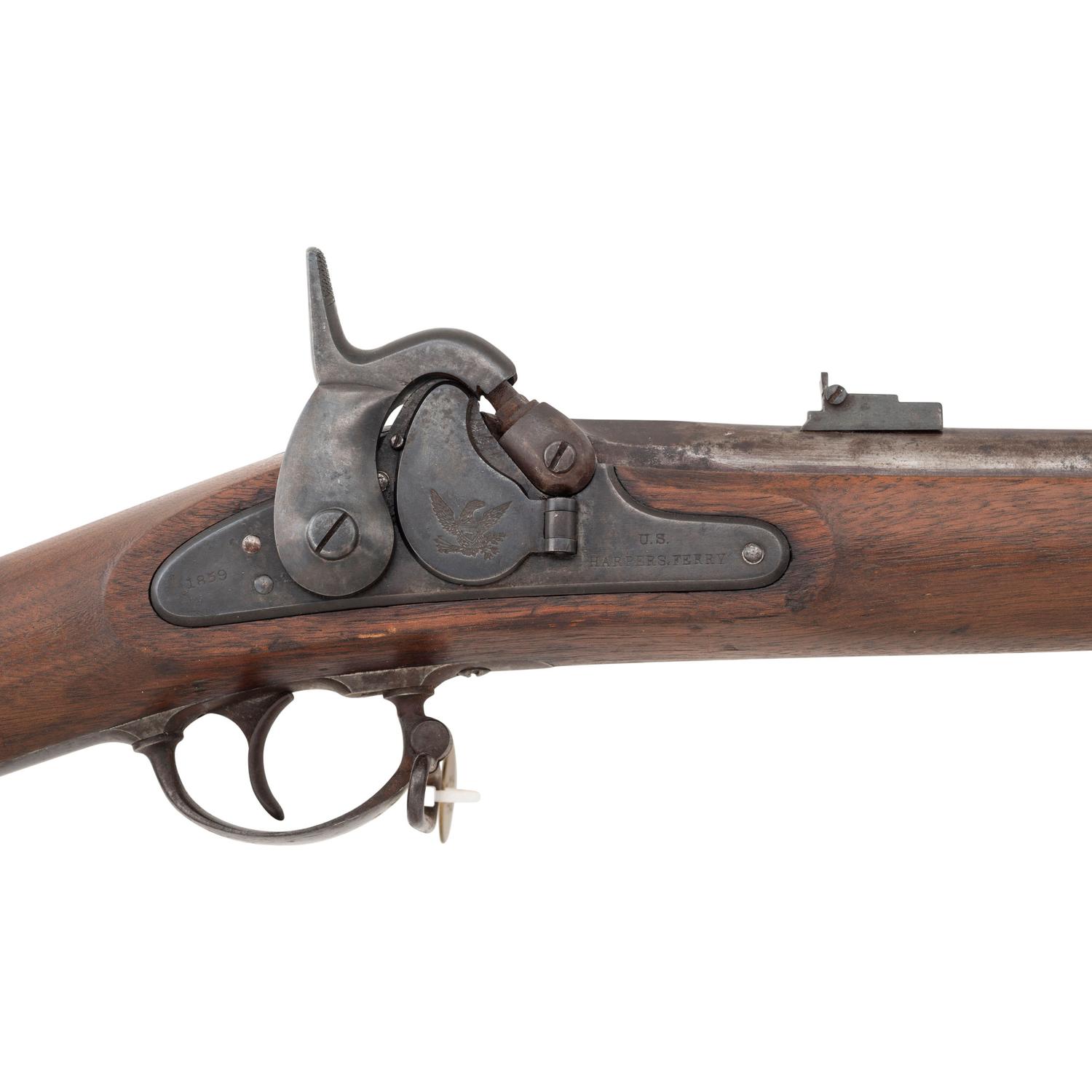 Harpers Ferry US Model 1855 Type IV Iron Mounted Rifle