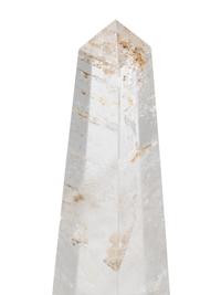 A Set of Four Rock Crystal Obelisks