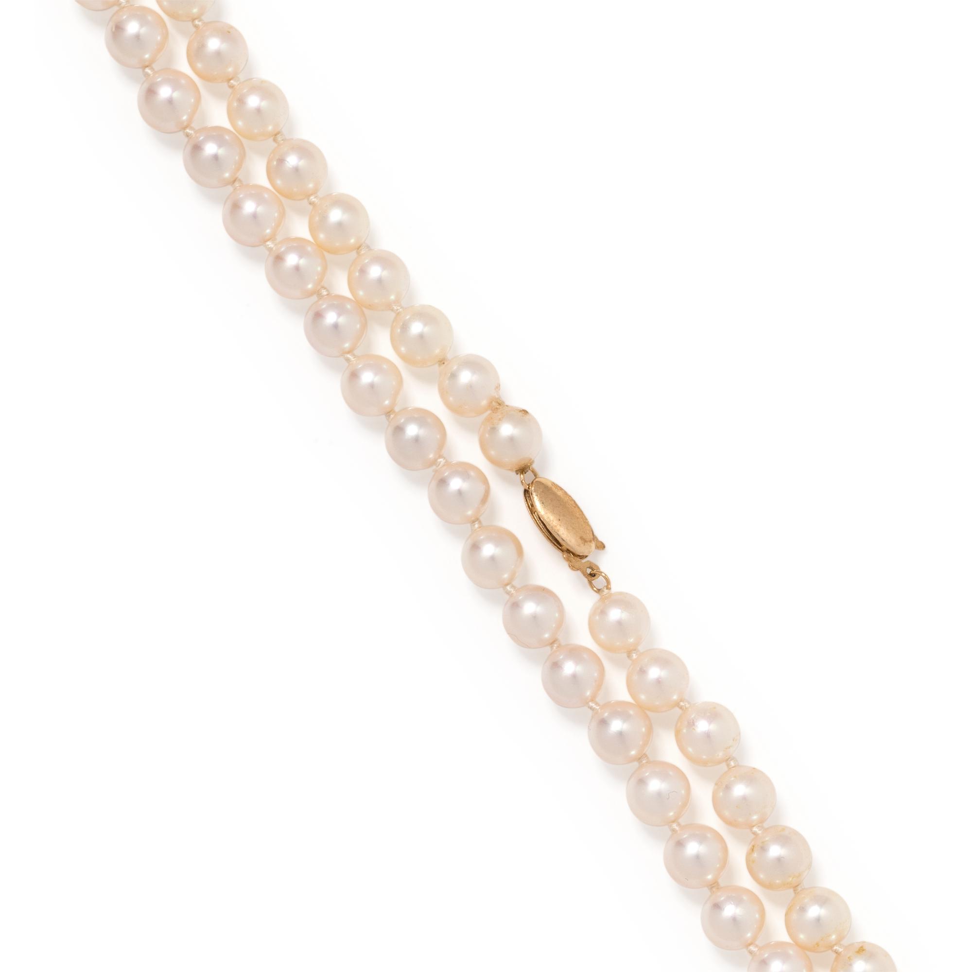 CULTURED PEARL NECKLACE