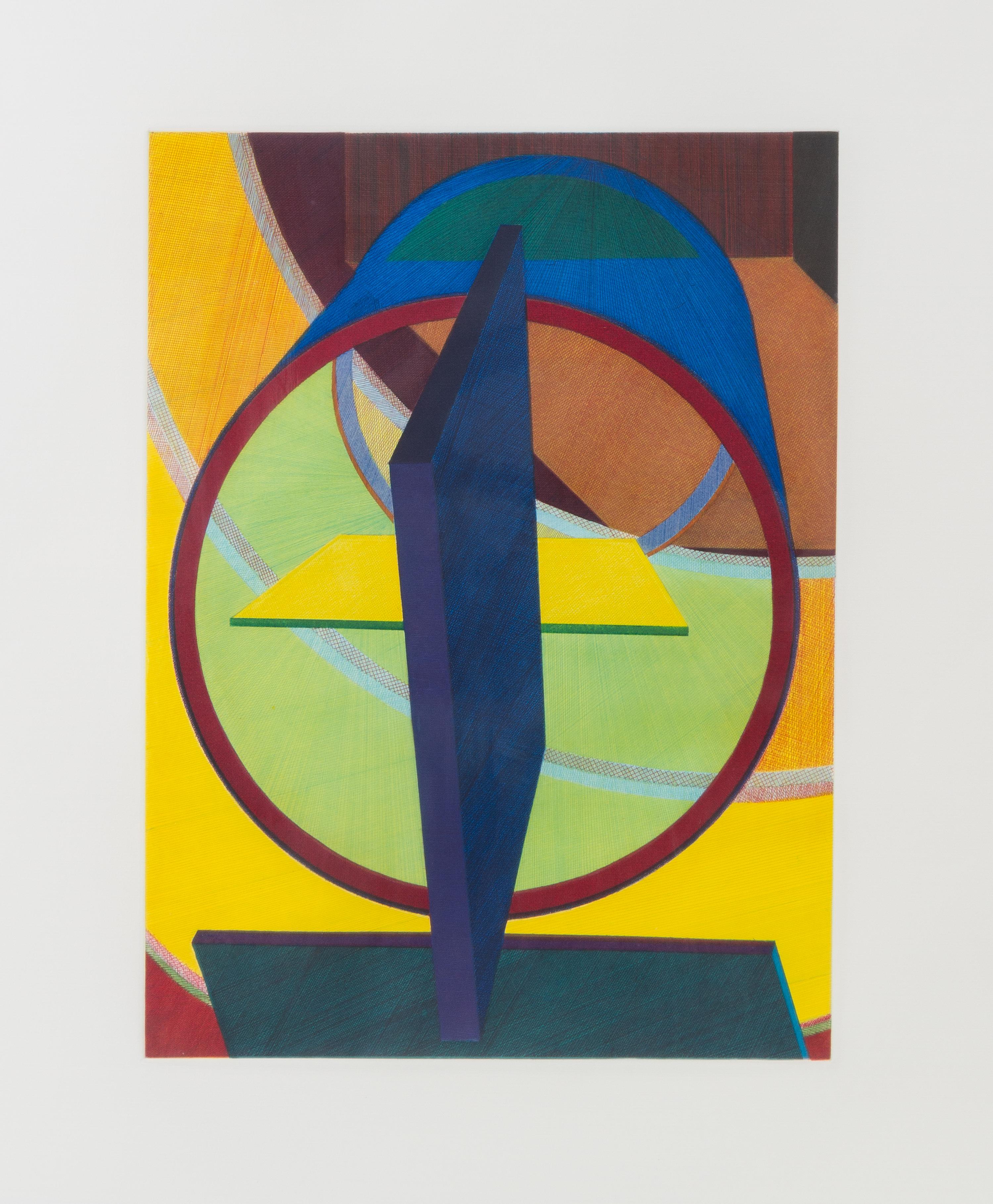 Al Held, (American, 1928-2005), Almost There, 1989