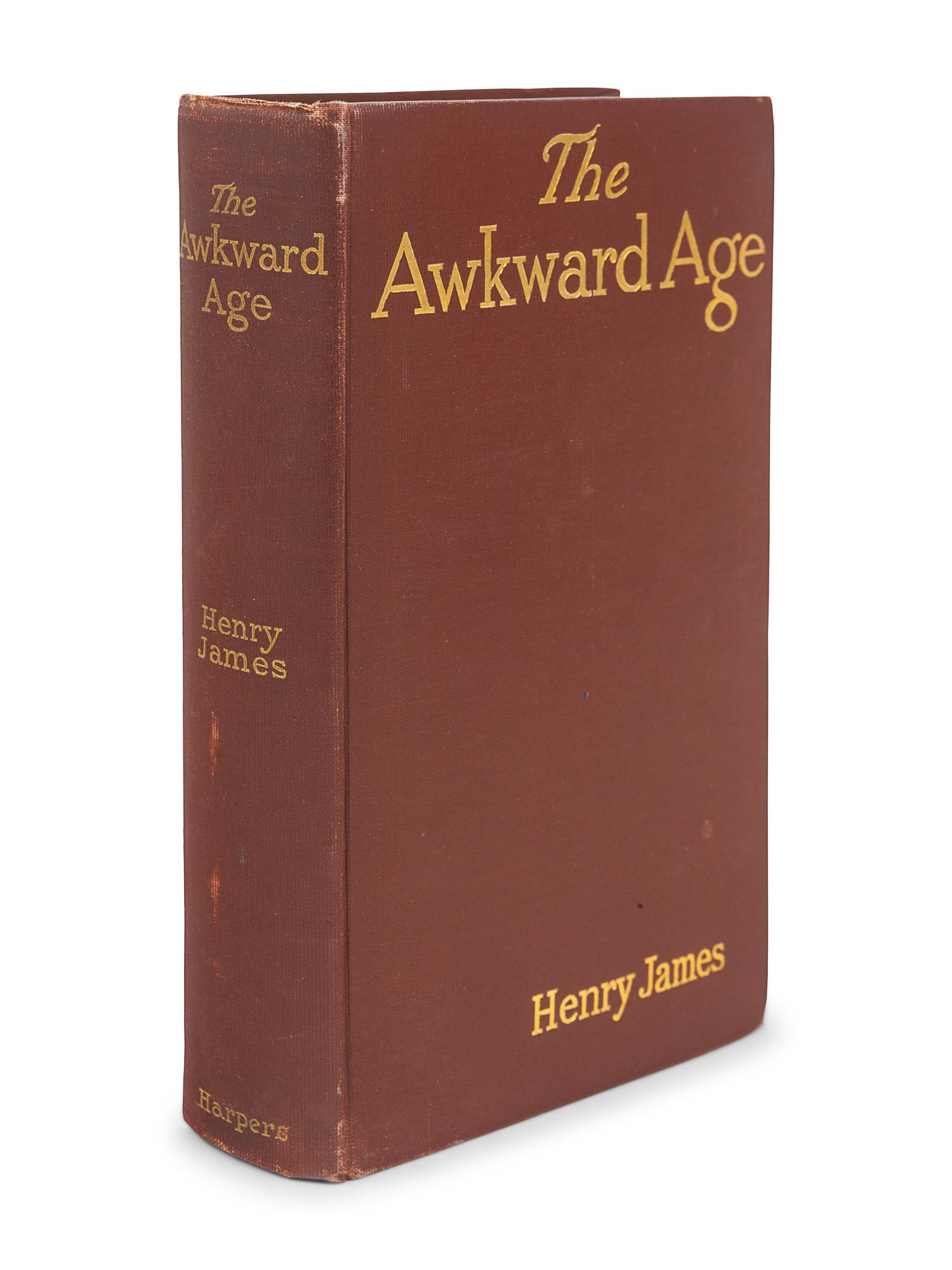 JAMES, Henry (1843-1916). A group of 3 works by JAMES, comprising,