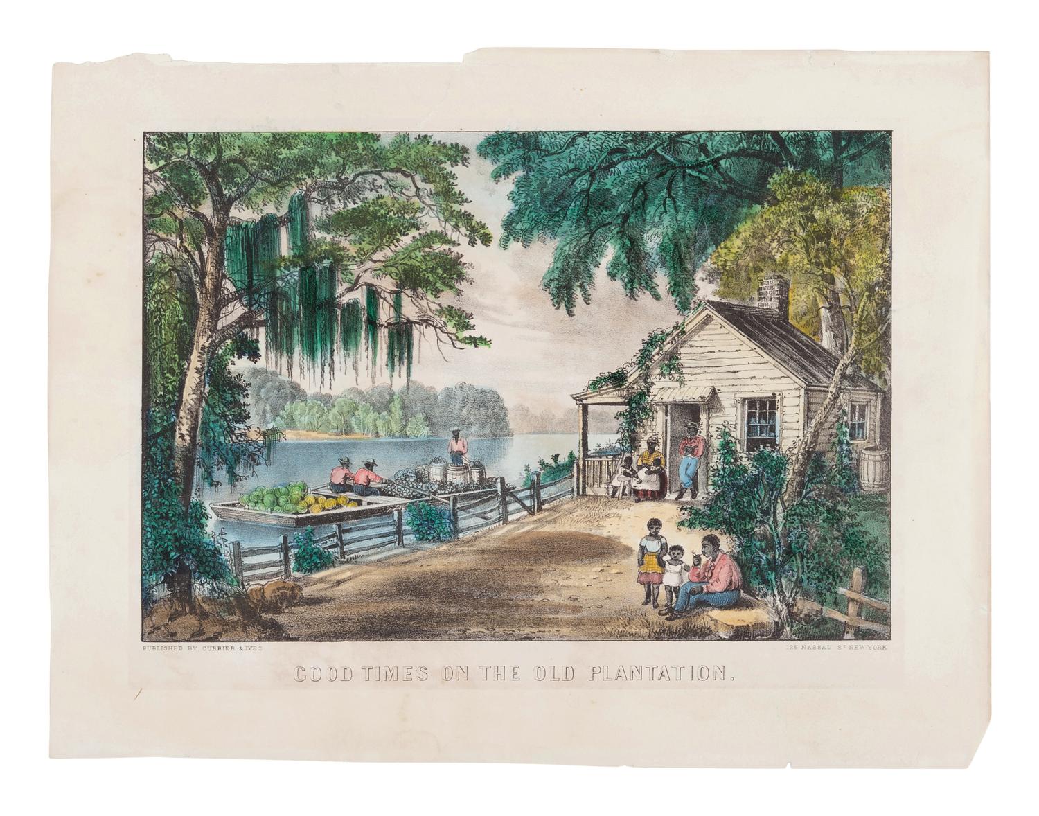 CURRIER and IVES, publishers A group of 7 small-format lithographs, comprising: