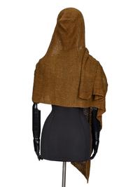Important Sea Silk Knit Hooded Scarf