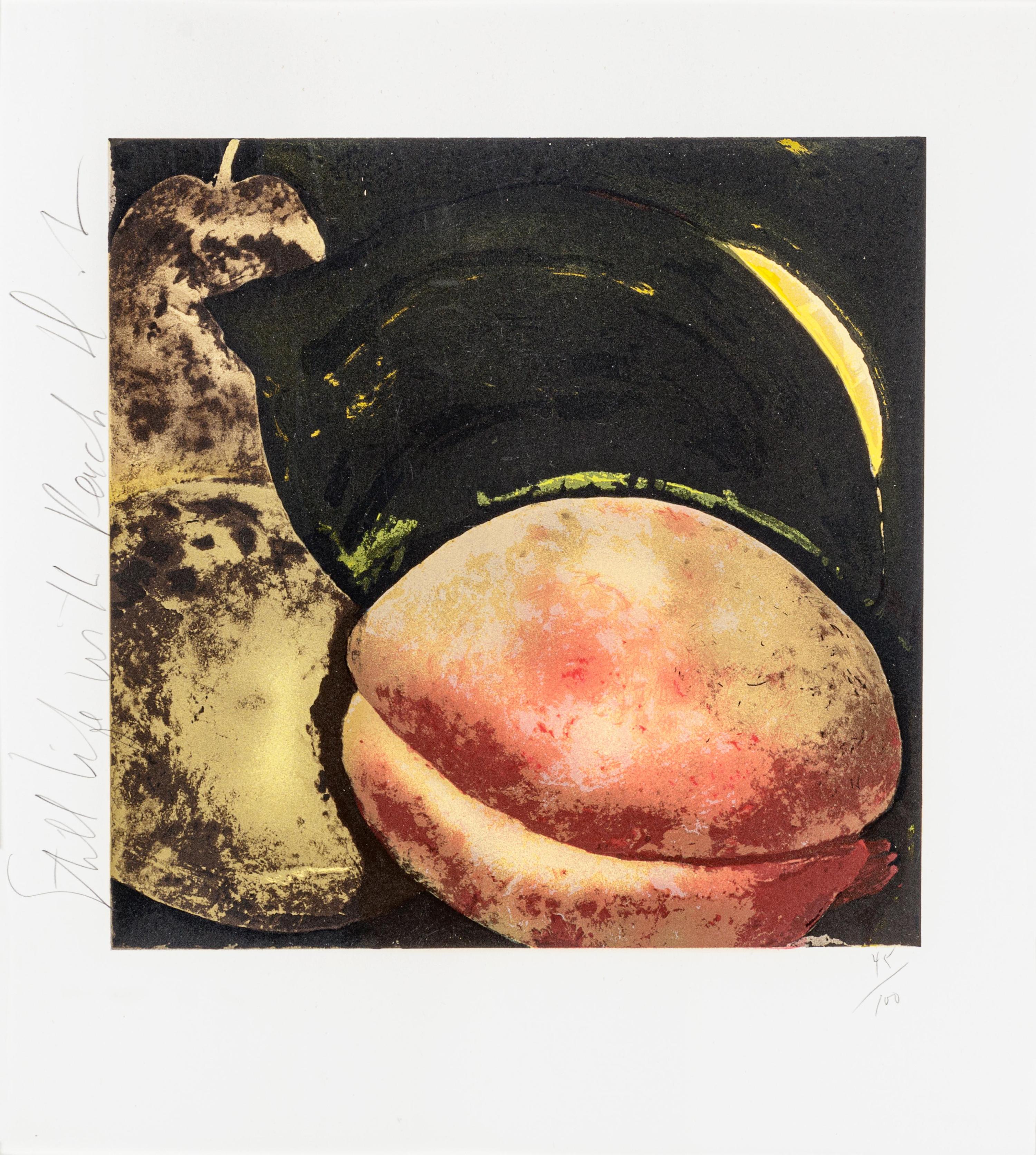 Still Life with Peach