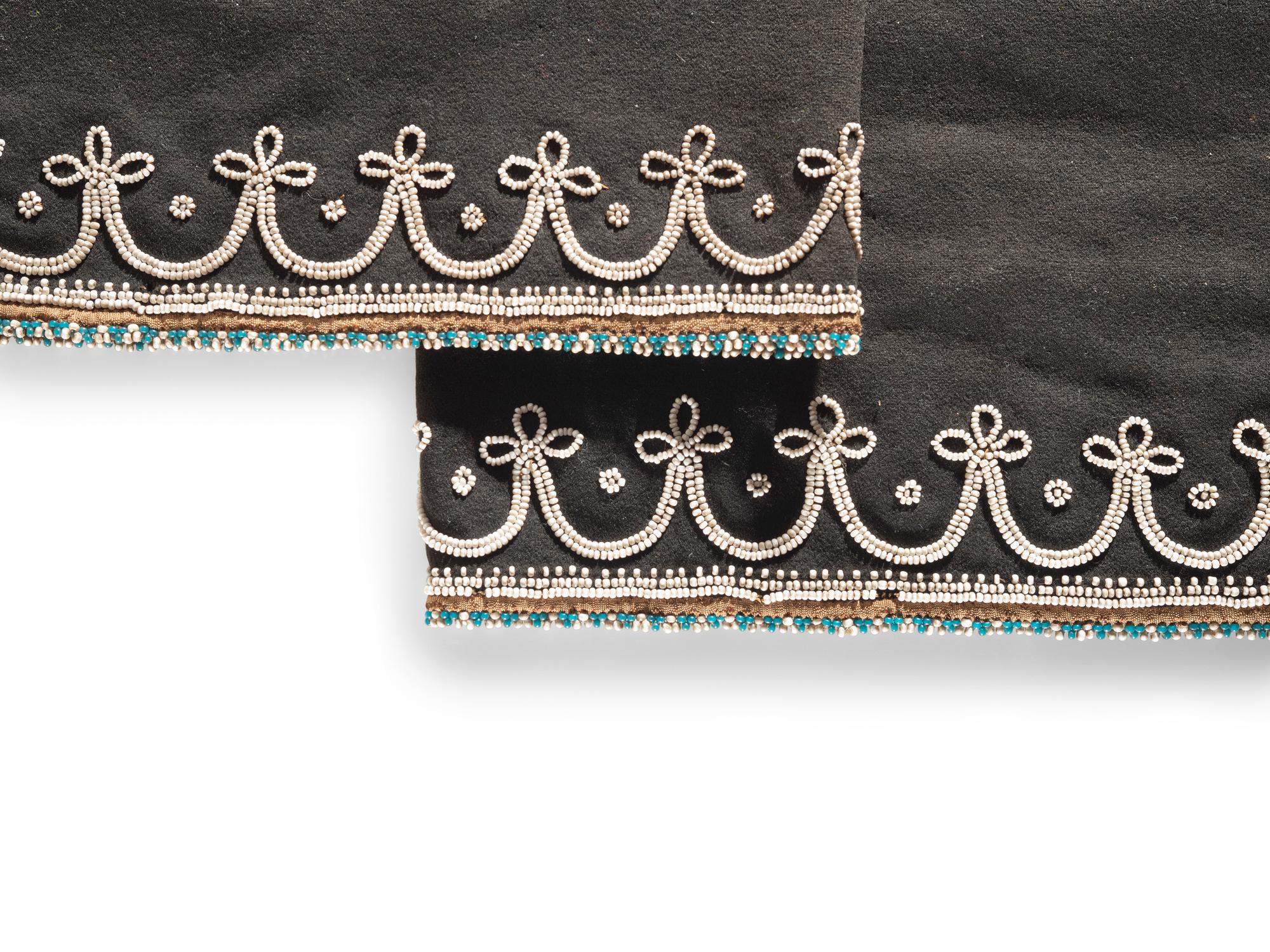 Cree Beaded Wool Leggings