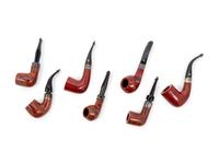 A Group of Seven Peterson Commemorative Smoking Pipes