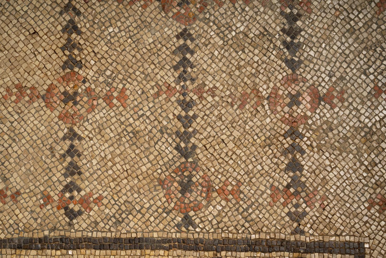 A Byzantine Mosaic with Inscription