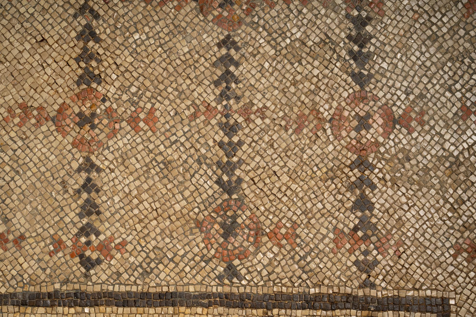 A Byzantine Mosaic with Inscription