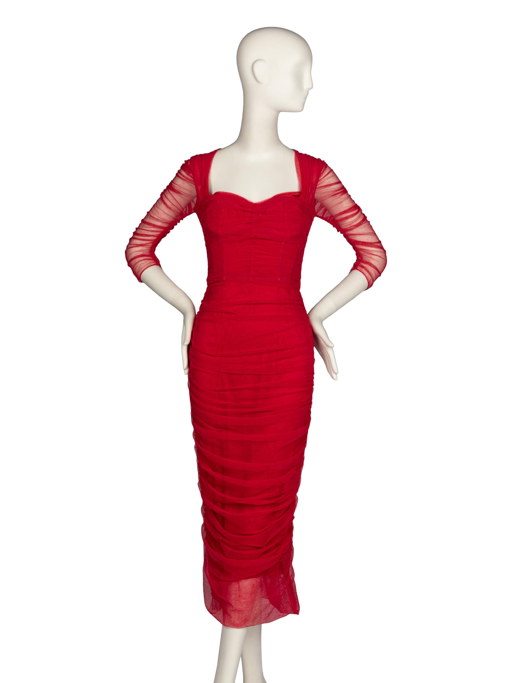 Dolce & Gabbana Ruched Dress