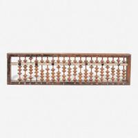 A large Japanese abacus kanban (shop sign) 日本大算盘看板 Meiji/Taisho period ?????