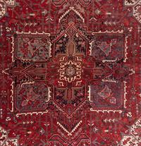 A Heriz Wool Rug