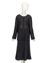 Chanel, Georgette Skirt Suit