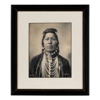 Rinehart, Frank (1861-1928). A group of 5 photographs and prints of Native American subjects.