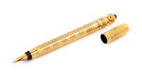 An Omas 18K Gold L'Ingegno Scrittorio di Leonardo Limited Edition fountain Pen