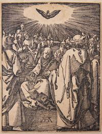 Albrecht Dürer (German, 1471–1528) - The Pentecost (From "The Small Passion")