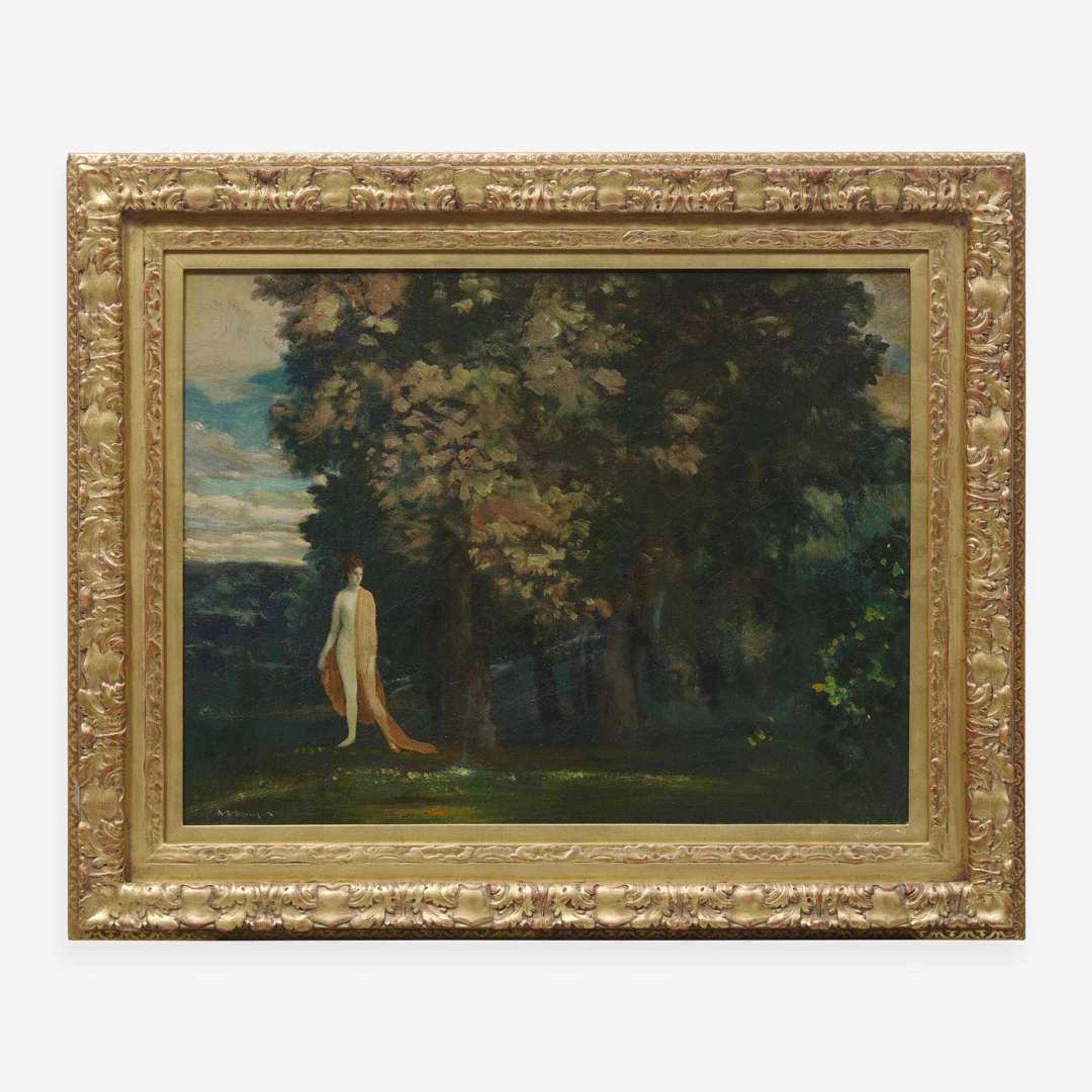 Arthur Bowen Davies (American, 1862-1928) Sylvan Idyll