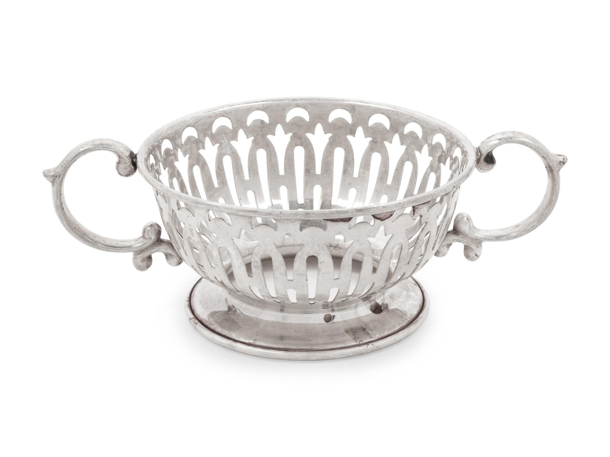 Thirteen American Silver Demitasse Cup and Dessert Bowl Liners