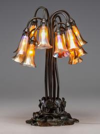 Twelve-Light Lily Table Lamp
